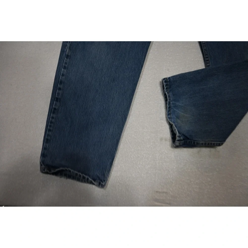 Levis 550 Jeans Mens 34x30 Blue Relaxed Fit Straight Leg Denim Rugged